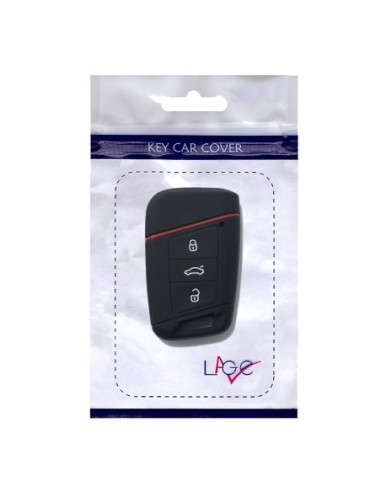 Guscio in Silicone Cover Chiave per Telecomando Volkswagen Skoda Nero Magotan Passat B8 Skoda Superb Kodiaq A7 Portachiavi