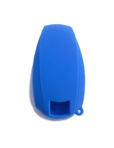 Guscio Silicone Cover Chiave Telecomando Volkswagen Touareg 2011-2014 Blu 3 Tasti
