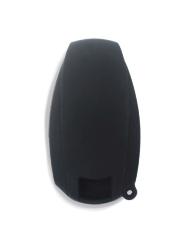 Guscio Silicone Cover Chiave Telecomando Volkswagen Touareg 2011-2014 Nero 3 Tasti