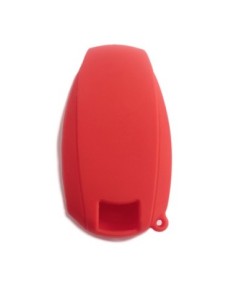 Guscio Silicone Cover Chiave Telecomando Volkswagen Touareg 2011-2014 Rosso 3 Tasti 2