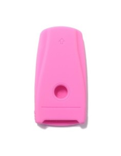 Guscio Silicone Cover Chiave per Telecomando Volkswagen Rosa 3 Tasti Polo Golf Passat Touran Bora Tiguan Sharan Jetta Cady Scirocco Magotan CC 2