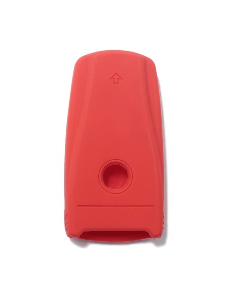 Guscio Silicone Cover Chiave per Telecomando Volkswagen Rosso 3 Tasti Polo Golf Passat Touran Bora Tiguan Sharan Jetta Cady Scirocco Magotan CC