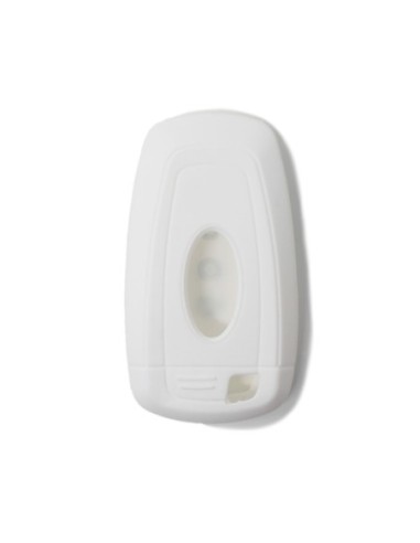 Guscio Silicone Cover Chiave per Telecomando Ford Bianco Keyless-Entry 4 Tasti Mondeo Explorer Flex Mustang Fusion MKC MKX MKZ