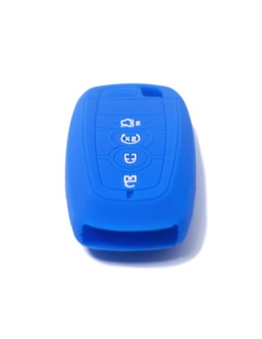 Guscio Silicone Cover Chiave per Telecomando Ford Blu Keyless-Entry 4 Tasti Mondeo Explorer Flex Mustang Fusion MKC MKX MKZ