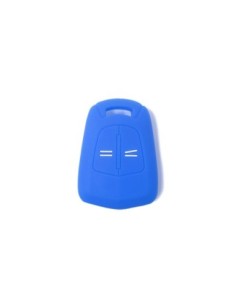Guscio in Silicone Cover Chiave per Telecomando Opel 2 Tasti Blu Corsa Agila Astra Meriva Combo Vectra Zafira Signum