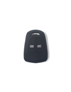 Guscio in Silicone Cover Chiave per Telecomando Opel 2 Tasti Nero Corsa Agila Astra Meriva Combo Vectra Zafira Signum