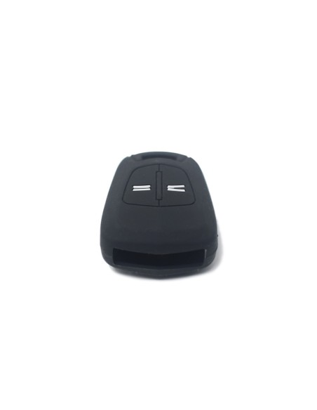 Guscio in Silicone Cover Chiave per Telecomando Opel 2 Tasti Nero Corsa Agila Astra Meriva Combo Vectra Zafira Signum