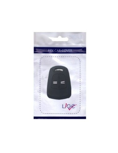 Guscio in Silicone Cover Chiave per Telecomando Opel 2 Tasti Nero Corsa Agila Astra Meriva Combo Vectra Zafira Signum