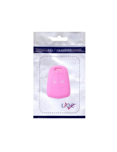 Guscio in Silicone Cover Chiave per Telecomando Opel 2 Tasti Rosa Corsa Agila Astra Meriva Combo Vectra Zafira Signum