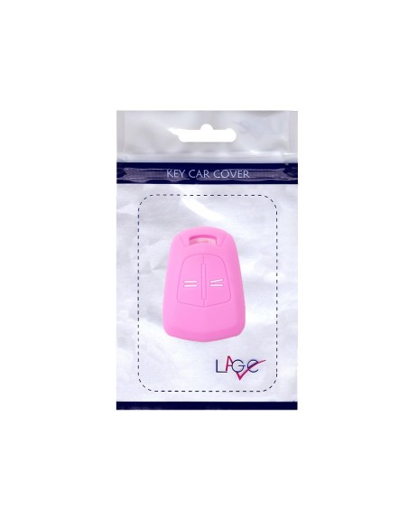 Guscio in Silicone Cover Chiave per Telecomando Opel 2 Tasti Rosa Corsa Agila Astra Meriva Combo Vectra Zafira Signum