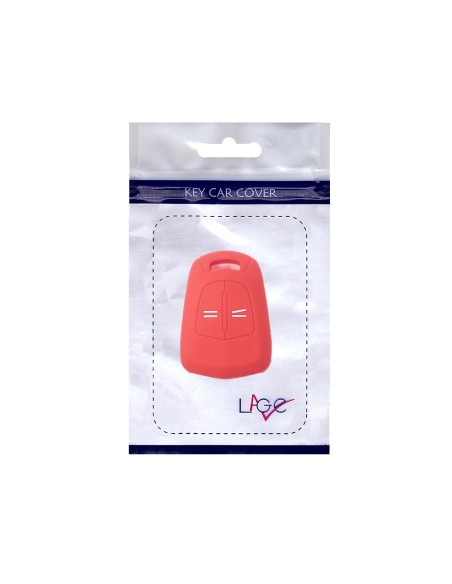 Guscio in Silicone Cover Chiave per Telecomando Opel 2 Tasti Rosso Corsa Agila Astra Meriva Combo Vectra Zafira Signum