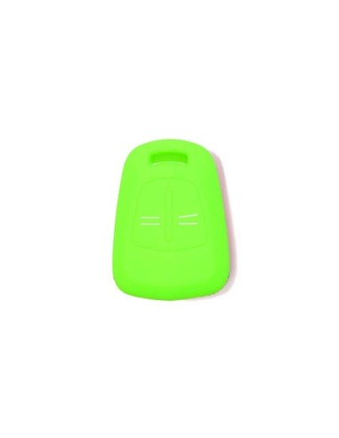 Guscio in Silicone Cover Chiave per Telecomando Opel 2 Tasti Verde Corsa Agila Astra Meriva Combo Vectra Zafira Signum
