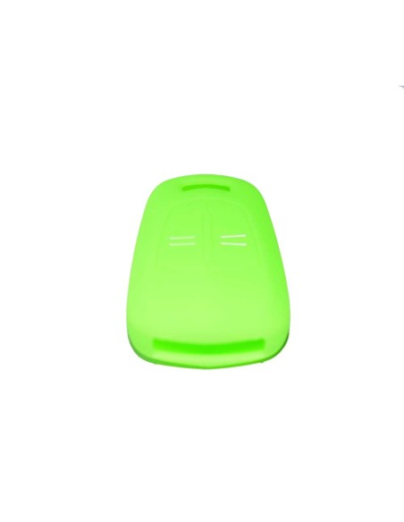 Guscio in Silicone Cover Chiave per Telecomando Opel 2 Tasti Verde Corsa Agila Astra Meriva Combo Vectra Zafira Signum