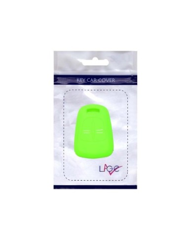 Guscio in Silicone Cover Chiave per Telecomando Opel 2 Tasti Verde Corsa Agila Astra Meriva Combo Vectra Zafira Signum