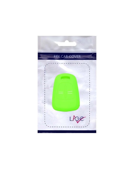 Guscio in Silicone Cover Chiave per Telecomando Opel 2 Tasti Verde Corsa Agila Astra Meriva Combo Vectra Zafira Signum