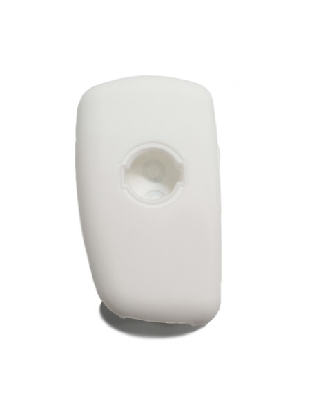 Guscio in Silicone Cover Chiave per Telecomando Nissan 2 Tasti Bianco Qashqai X-Trail Murano Maxima Altima Juke Geniss Quest Livina Tiida