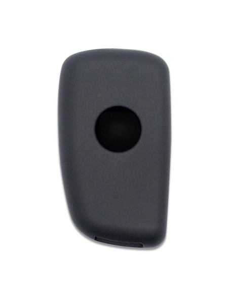 Guscio in Silicone Cover Chiave per Telecomando Nissan 2 Tasti Nero Qashqai X-Trail Murano Maxima Altima Juke Geniss Quest Livina Tiida