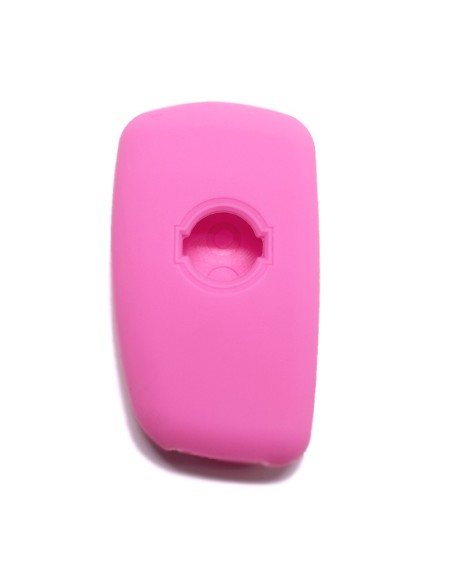 Guscio in Silicone Cover Chiave per Telecomando Nissan 2 Tasti Rosa Qashqai X-Trail Murano Maxima Altima Juke Geniss Quest Livina Tiida