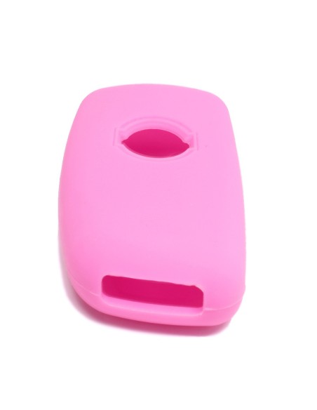 Guscio in Silicone Cover Chiave per Telecomando Nissan 2 Tasti Rosa Qashqai X-Trail Murano Maxima Altima Juke Geniss Quest Livina Tiida