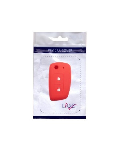Guscio in Silicone Cover Chiave per Telecomando Nissan 2 Tasti Rosso Qashqai X-Trail Murano Maxima Altima Juke Geniss Quest Livina Tiida