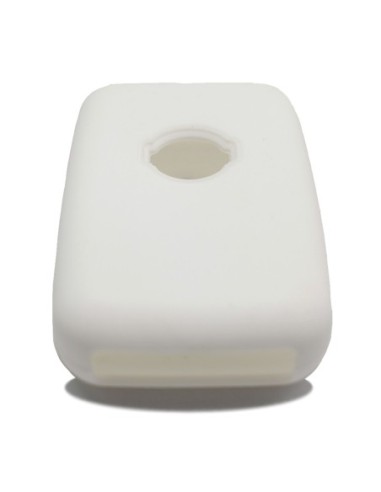 Guscio Silicone Cover Chiave Telecomando Nissan Bianco Keyless-Entry 3 Tasti per Micra Qashqai Juke X-Trail Note Navara Tiida Pathfinder