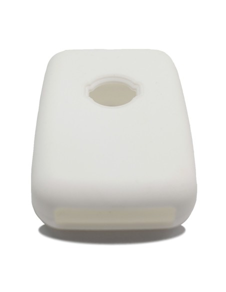 Guscio Silicone Cover Chiave Telecomando Nissan Bianco Keyless-Entry 3 Tasti per Micra Qashqai Juke X-Trail Note Navara Tiida Pathfinder