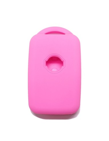 Guscio Silicone Cover Chiave Telecomando Nissan Rosa Keyless-Entry 3 Tasti per Micra Qashqai Juke X-Trail Note Navara Tiida Pathfinder
