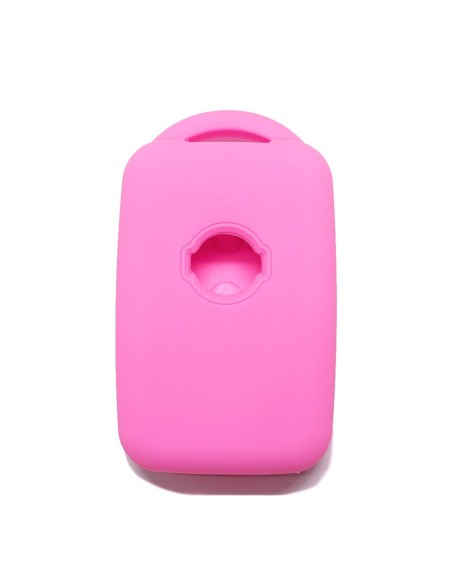 Guscio Silicone Cover Chiave Telecomando Nissan Rosa Keyless-Entry 3 Tasti per Micra Qashqai Juke X-Trail Note Navara Tiida Pathfinder