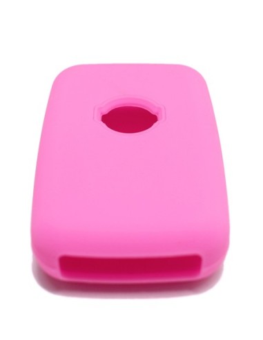 Guscio Silicone Cover Chiave Telecomando Nissan Rosa Keyless-Entry 3 Tasti per Micra Qashqai Juke X-Trail Note Navara Tiida Pathfinder