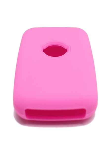 Guscio Silicone Cover Chiave Telecomando Nissan Rosa Keyless-Entry 3 Tasti per Micra Qashqai Juke X-Trail Note Navara Tiida Pathfinder