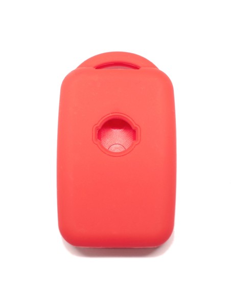 Guscio Silicone Cover Chiave Telecomando Nissan Rosso Keyless-Entry 3 Tasti per Micra Qashqai Juke X-Trail Note Navara Tiida Pathfinder