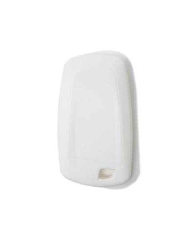 Guscio Silicone Cover Chiave per Telecomando BMW Bianco Keyless-Entry 3 Tasti Serie 1 3 4 5 6 7 Z4 X3 X4 X5 X6