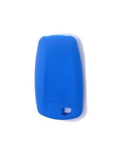 Guscio Silicone Cover Chiave per Telecomando BMW Blu Keyless-Entry 3 Tasti Serie 1 3 4 5 6 7 Z4 X3 X4 X5 X6