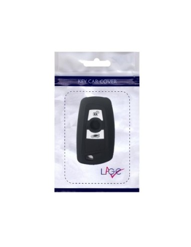 Guscio Silicone Cover Chiave per Telecomando BMW Nero Keyless-Entry 3 Tasti Serie 1 3 4 5 6 7 Z4 X3 X4 X5 X6