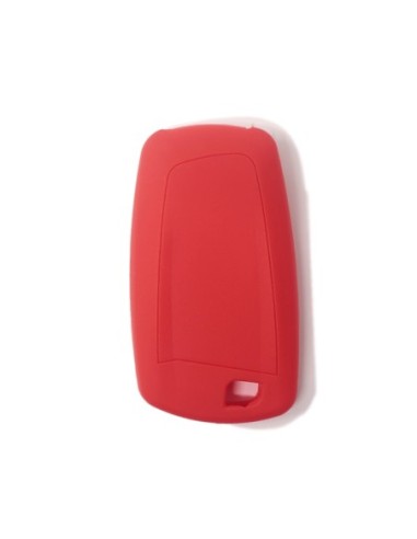 Guscio Silicone Cover Chiave per Telecomando BMW Rosso Keyless-Entry 3 Tasti Serie 1 3 4 5 6 7 Z4 X3 X4 X5 X6