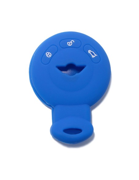 Guscio in Silicone Cover Chiave Telecomando Mini Portachiavi Blu One  Cooper D S SD Countryman Cabrio John Clubman