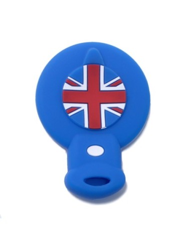 Guscio in Silicone Cover Chiave Telecomando Mini Portachiavi Blu One  Cooper D S SD Countryman Cabrio John Clubman