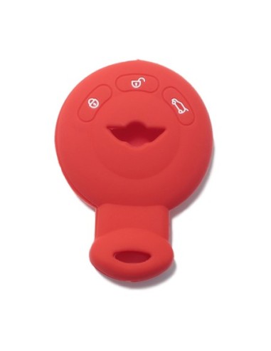 Guscio in Silicone Cover Chiave per Telecomando Mini Portachiavi Rosso One Cooper D S SD Countryman Cabrio John Clubman