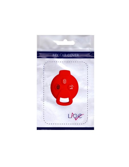 Guscio Silicone Cover Chiave Telecomando Mercedes Benz Smart 451 Rosso ForTwo ForFour Roadster Crossblade City Coupe City Cabrio