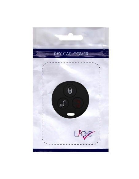 Guscio Silicone Cover Chiave per Telecomando Mercedes Benz Smart Nero ForTwo 450 Roadster Crossblade City Coupe City Cabrio