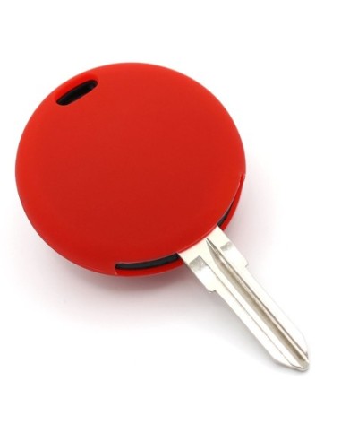 Guscio Silicone Cover Chiave per Telecomando Mercedes Benz Smart Rosso ForTwo 450 Roadster Crossblade City Coupe City Cabrio