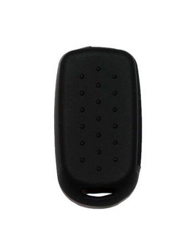 Guscio in Silicone Cover Chiave per Telecomando Fiat 500 500X Tipo 4 Tasti Nero