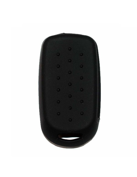 Guscio in Silicone Cover Chiave per Telecomando Fiat 500 500X Tipo 4 Tasti Nero