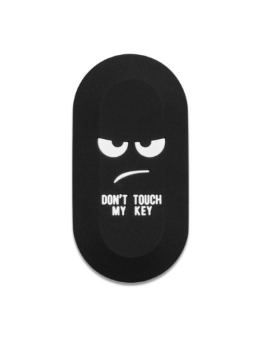 Guscio copri chiave Don't touch my Key cover accessorio portachiavi 3 tasti in silicone compatibile con Fiat 500, Panda, Punto, Bravo e Lancia Ypsilon, Delta