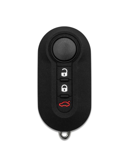 Guscio copri chiave Don't touch my Key cover accessorio portachiavi 3 tasti in silicone compatibile con Fiat 500, Panda, Punto, Bravo e Lancia Ypsilon, Delta