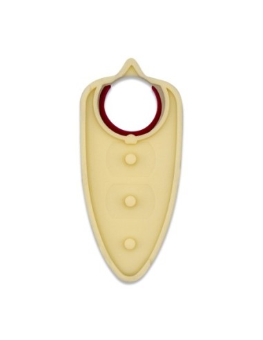 Pulsanti di Ricambio in Silicone Chiave Telecomando 3 Tasti Alfa Romeo MiTo Giulietta Brera 159 Rosso