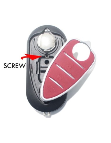 Ricambio Chiave per Telecomando Alfa Romeo MiTo Giulietta Brera 159 Guscio con Lama 3 Tasti