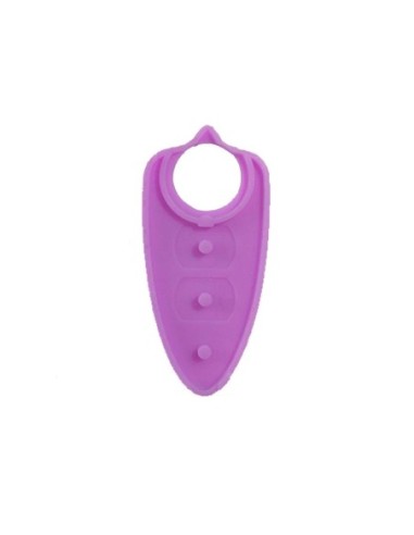 Pulsanti di Ricambio in Silicone Chiave Telecomando 3 Tasti Alfa Romeo MiTo Giulietta Brera 159 Lilla