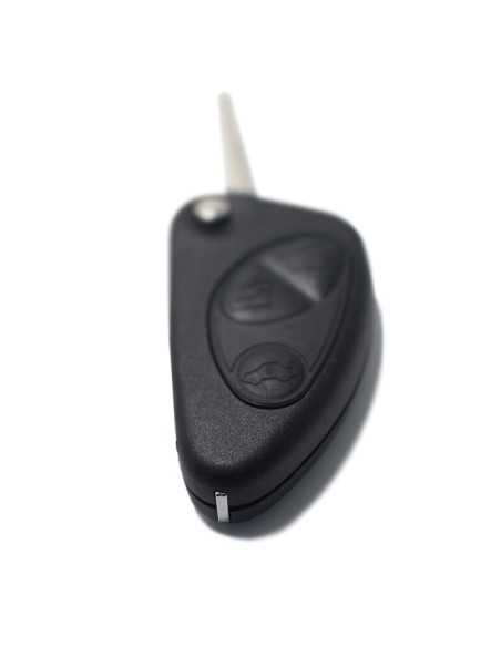 Ricambio Chiave per Telecomando Alfa Romeo 145 146 147 156 159 164 166 GTV GT GTA Spider Alfetta Brera Giulia GT Guscio con Lama 3 Tasti