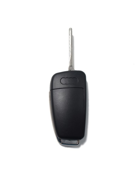 Ricambio Chiave 3 Tasti Guscio con Lama per Telecomando Audi A1 A3 A4 A6 A8 TT Q5 Q7 R8 S3 S4 S6 RS4 RS6 Nero